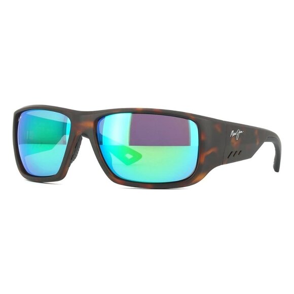 New MAUI JIM Keha Havana Polarised Square GM663 10 Sunglasses Women - Picture 1 of 4